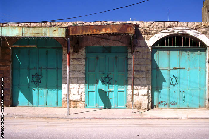 Graffitis peints par des colons extrémistes