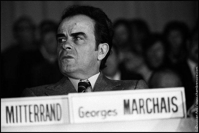 Georges Marchais, meeting union de la gauche le 25 avril 1974