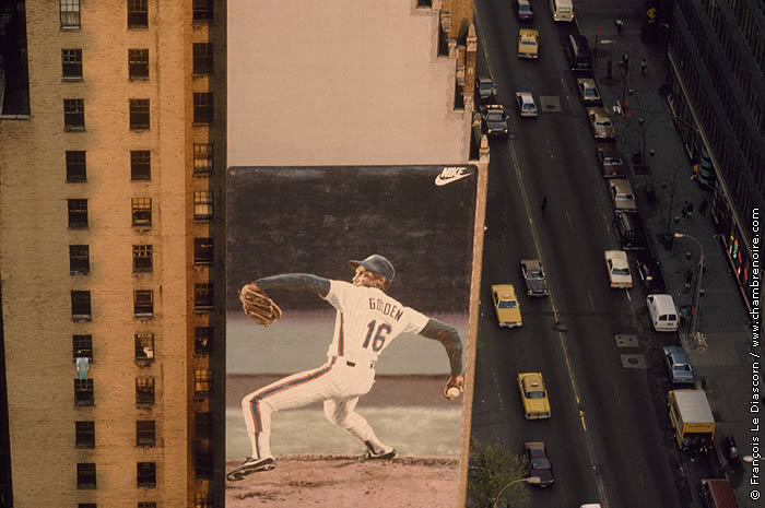 Affiche de baseball, ville de New York