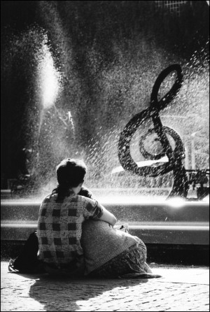 Les amoureux de la fontaine Stravinsky