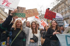 Manifestation contre la réforme des retraites à Paris