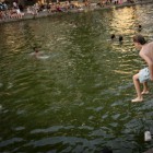 Baignade lors de la canicule