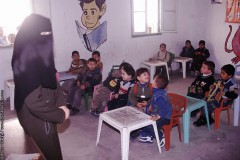 Salle de classe à Rafah