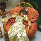 Princesse Lulu endormie à Cotonou au Bénin